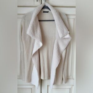 RW&CO. Soft Beige Open knit Cardigan/Jacket. Large.